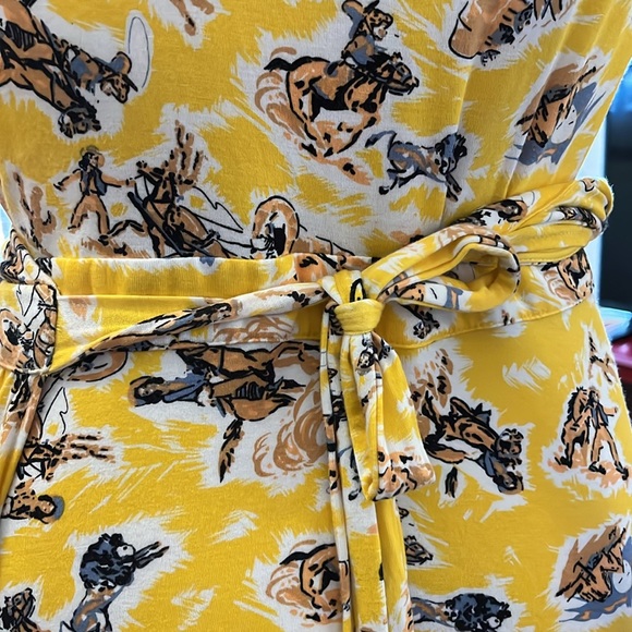 ModCloth “Western Wrap-Around” Dress - Picture 4 of 6